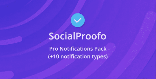 10 Pro Notifications Pack - Plugin for SocialProofo