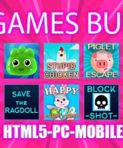 13+ game bundle. Html5 & Mobile & PC. -90%