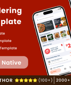 3 in 1 React Native Food Ordering App Template | Food Delivery App Template | FoodEx | React Native