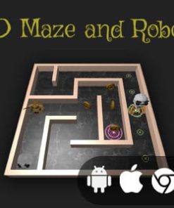 3D Maze And Robot - Cross Platform Realistic Maze Game