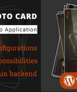 3D Photo Card - WordPress Media Plugin