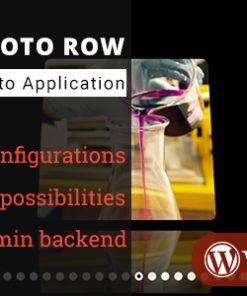 3D Photo Row - WordPress Media Plugin