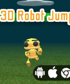 3D Robot Jump - Cross Platform Hyper Casual Game