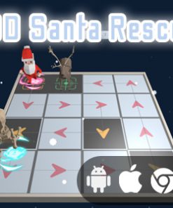 3D Santa Rescue - Cross Platform Casual Game