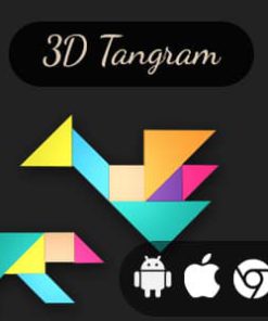 3D Tangram - Cross Platform Realistic Puzzle Game