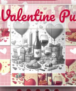 3D Valentine Puzzle - Cross Platform Puzzle Game