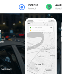 4 App Template| Taxi App | Cab Booking App| Rider App| Driver App| Cabber