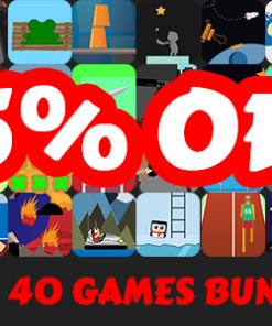 40 HTML5 Games Bundle [ C2/C3 ] + 2 FREE GAMES