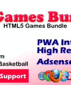 4Games Bundle -  HTML5 PWA Game Portal Bundle