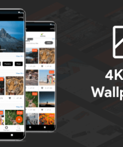 4K/HD Wallpaper Android App ( Auto Shuffle + Gif + Live + Admob + Firebase Noti + PHP Backend) 3.1