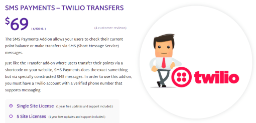 MYCRED SMS PAYMENTS – TWILIO TRANSFERS 1.0.3