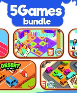 5 HTML5 Games Bundle - ( HTML5 | Construct 2-3 | Capx C3p )