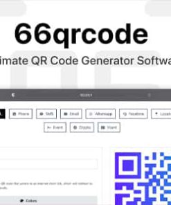 66qrcode - Ultimate QR Code Generator (SAAS)