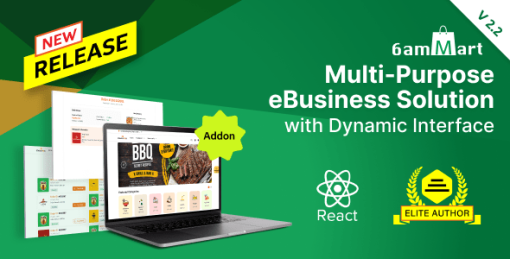 6amMart - React User Website
