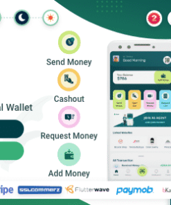 6Cash - Digital Wallet Mobile App with Laravel Admin Panel