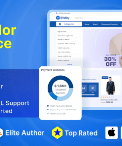 6valley Multi-Vendor E-commerce - Complete eCommerce Mobile App, Web, Seller and Admin Panel