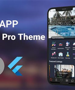 A Flutter App Template Dedicated for Listing Pro