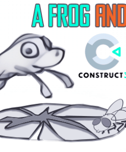 A Frog And The Flies (HTML5 Game - Construct 3)