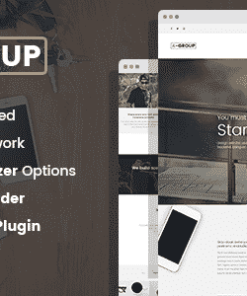 A-Group -  Business Company WordPress theme