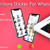 A Million Stickers for Whatsapp (Animated and Non- Animated)