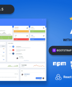 Able pro 8.0 Bootstrap 4, Angular 11 & React Redux Hook Admin Template