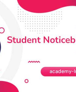 Academy LMS Noticeboard Addon