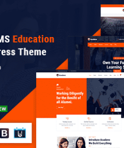 Acadevo - Academics and Education LMS WordPress Theme