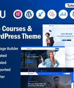 Acadu – Online Courses & Education WordPress Theme