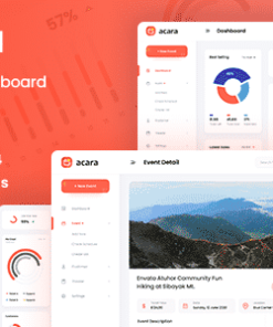 Acara - Ticketing Admin Dashboard Bootstrap HTML Template