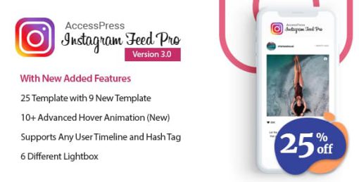AccessPress Instagram Feed Pro - WordPress Responsive Instagram Feeds Plugin