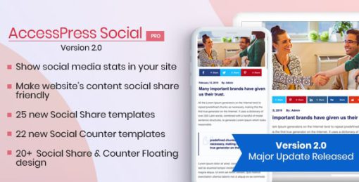 AccessPress Social Pro