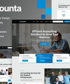 Accounta - Accounting Firm Elementor Template Kit