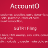 AccountO - Accounting & Inventory Management System ( GST Compliance )