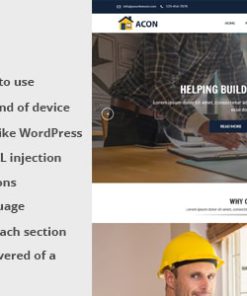 Acon - Architecture and Construction Website CMS