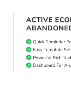 Active eCommerce Abandoned Cart Add-on