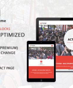 Activism - Political WordPress Theme