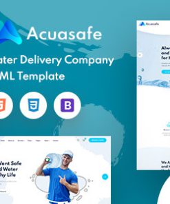 Acuasafe - Drinking Mineral Water Delivery HTML Template