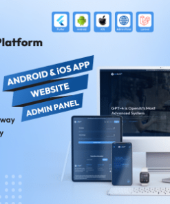 AdBotPro - ChatGPT Business Platform Website | Android-iOS App | Admin Panel