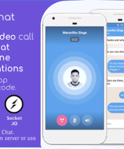 AddCallChat - Add Video/Voice Calls and Realtime Chat to any app, with WebRTC, just few line of code