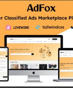 AdFox - PWA Classified Ads with App-Like Mobile & Web Interface | Multi-Purpose Marketplace Solution