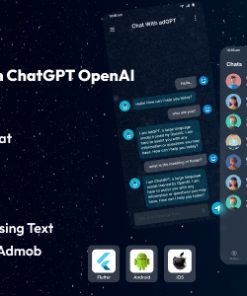 adGPT - Social Platform with ChatGPT Open AI Android and iOS App