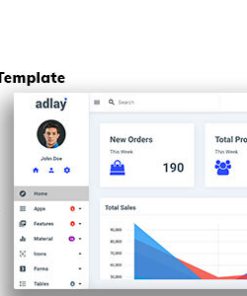 Adlay - Angular 12 Material Admin Template