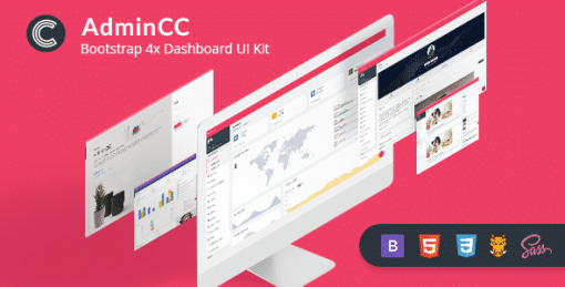AdminCC - Bootstrap 4x Material Design Admin Template