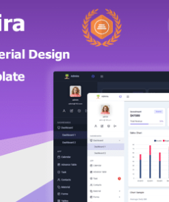 Admira - Angular 18+ Material Design Admin Dashboard Template