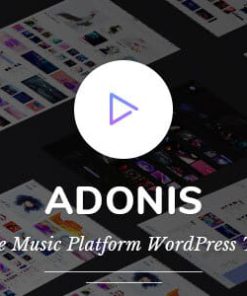 Adonis | Music Platform WordPress Theme