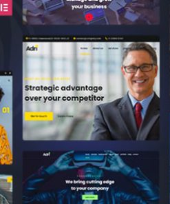 Adri - Business and Consulting WordPress Theme