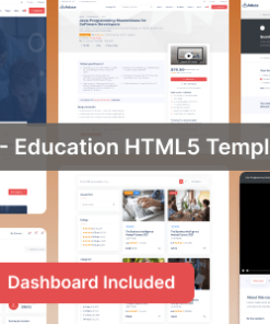 Aduca - Education HTML Template with Dashboard And RTL Ready