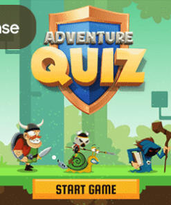 Adventure Quiz - HTML5 Game (Construct 3) + Firebase Leaderboard (No plugin)