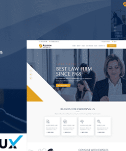 Advisom | Law Firm WordPress Theme