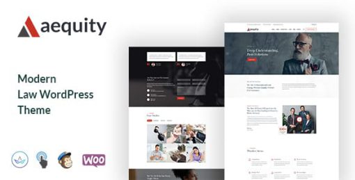 Aequity - Law WordPress Theme